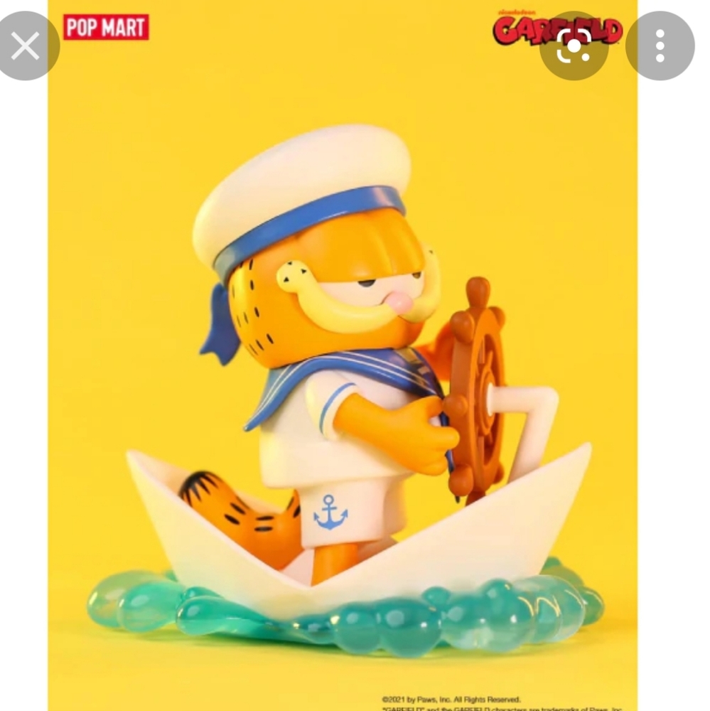 Pop mart garfield daydream blind box mini series